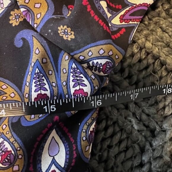 Everly Multi Color Floral Long Sleeve Skater Dress size M - Picture 9 of 9